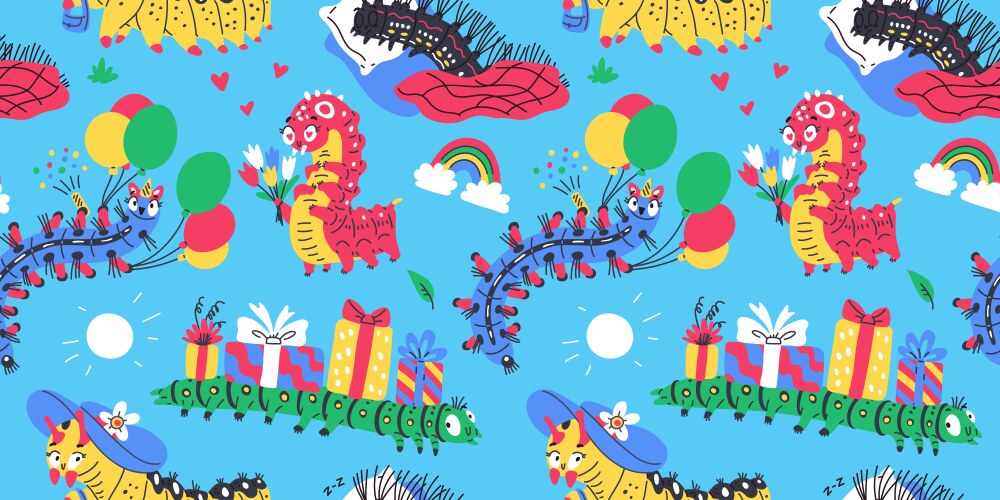 Cartoon Pattern Vector Images (over 660,000)