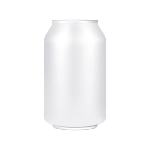 Can in mesh gradient style editable color vector image
