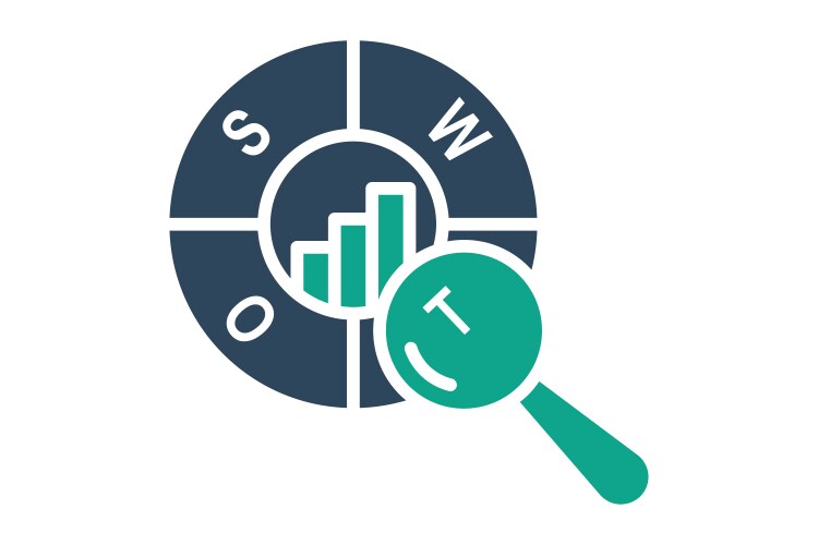 Swot analysis icon Vector Images & Graphics for Commercial Use ...