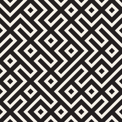Geometric Lattice Pattern vector image