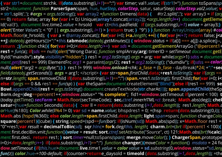 Source code screen vektorbild