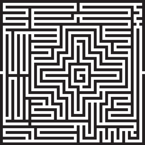 Kids riddle maze puzzle labyrinth Royalty Free Vector Image