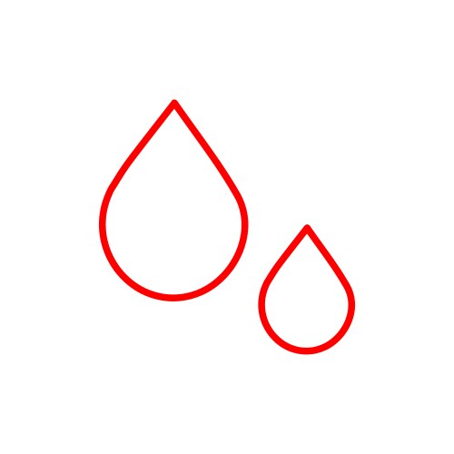 Rain drops clip art Vector Images & Graphics for Commercial Use ...