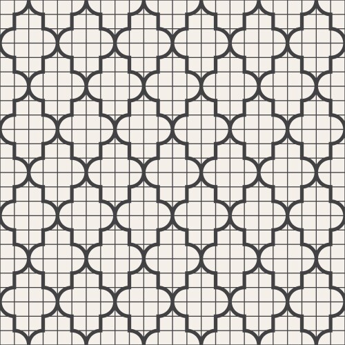 Seamless geometric pattern repeating background vector image