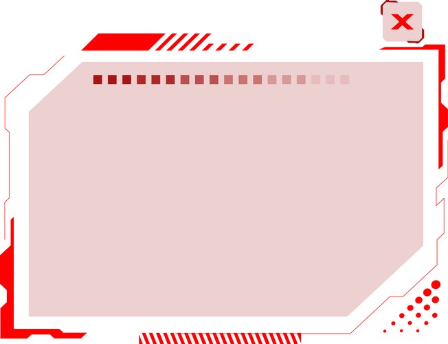 Cyberpunk HUD Interface – Free Vector | VectorStock