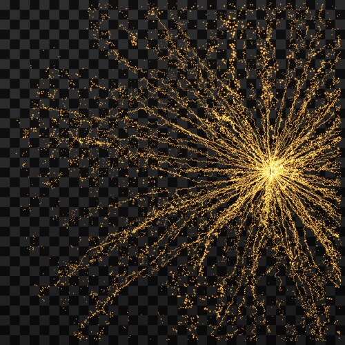 Abstract science or technology background array vector image