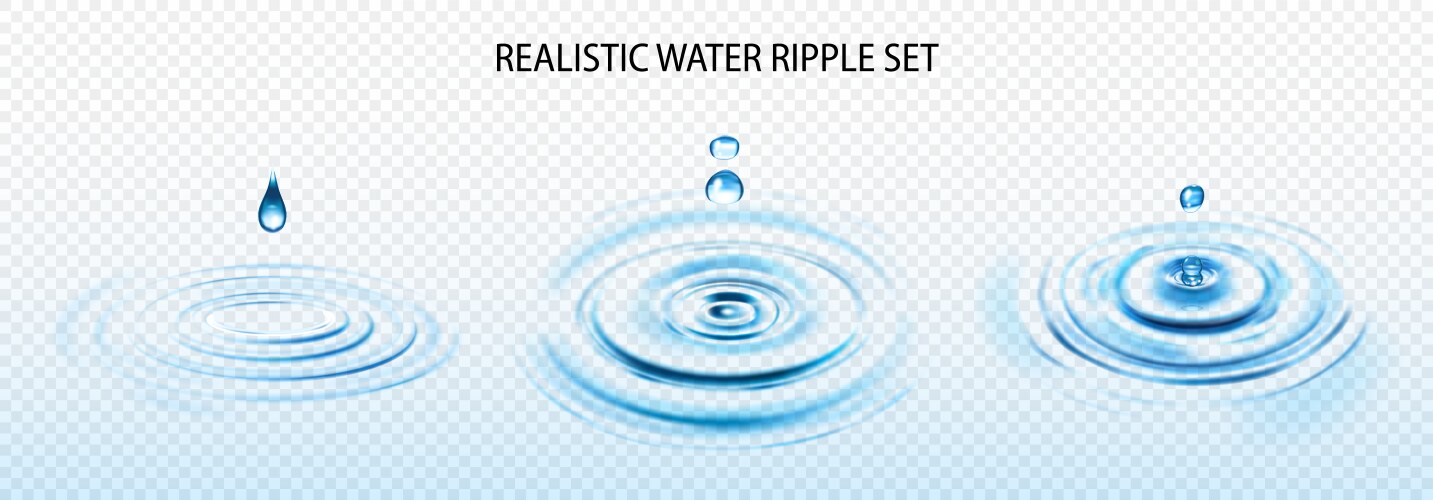 Water splash ice composition Royalty Free Vector Image