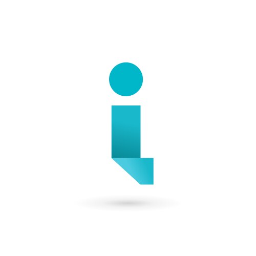 B letter overlapping logo icon Royalty Free Vector Image