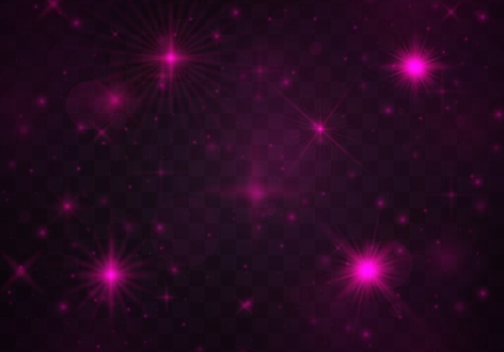 Led Effect Pink Pink light effects Royalty Free Vector Image - VectorStock