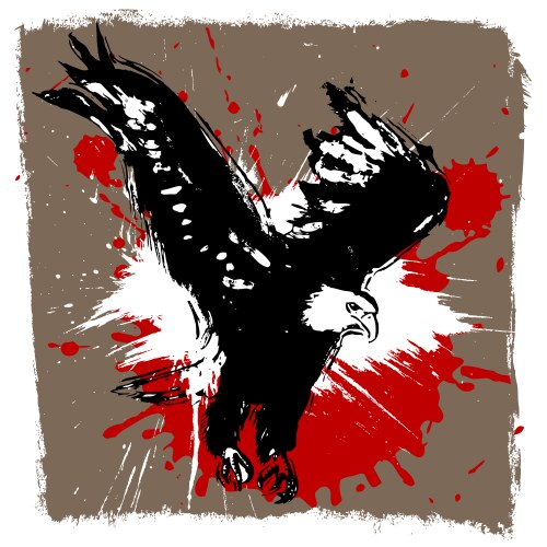 Heraldry grunge page Royalty Free Vector Image