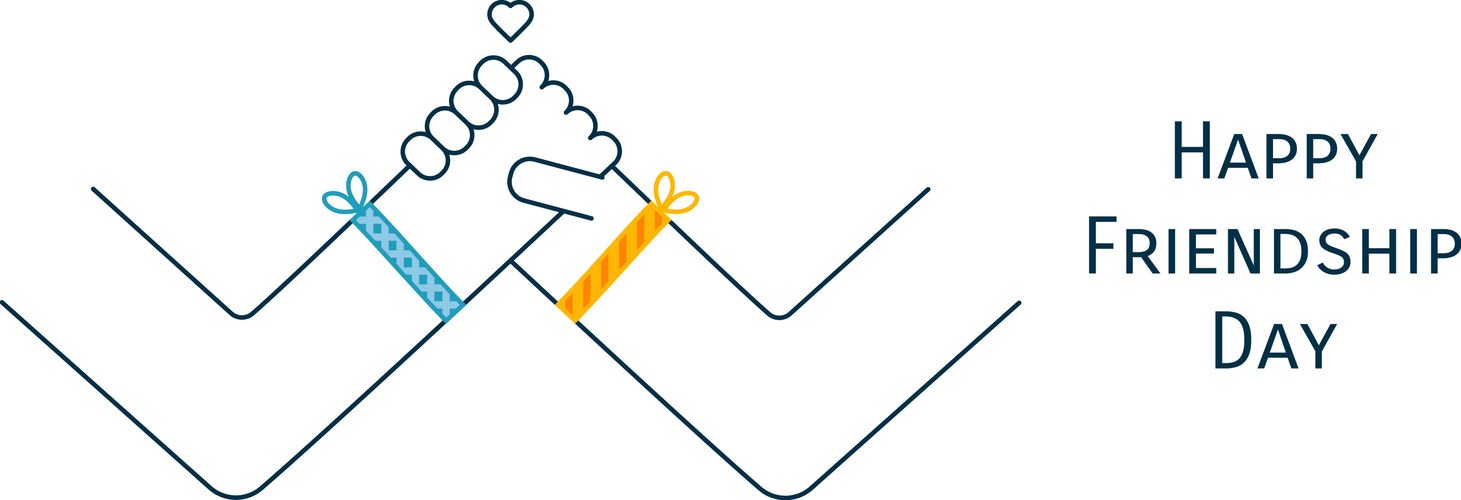 Two hands clasped in wrestling handshake isolated Vector Image