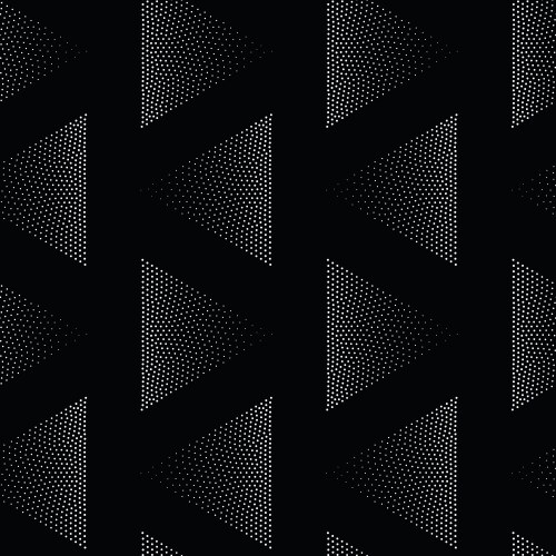 Dotted line geometric seamless pattern Royalty Free Vector