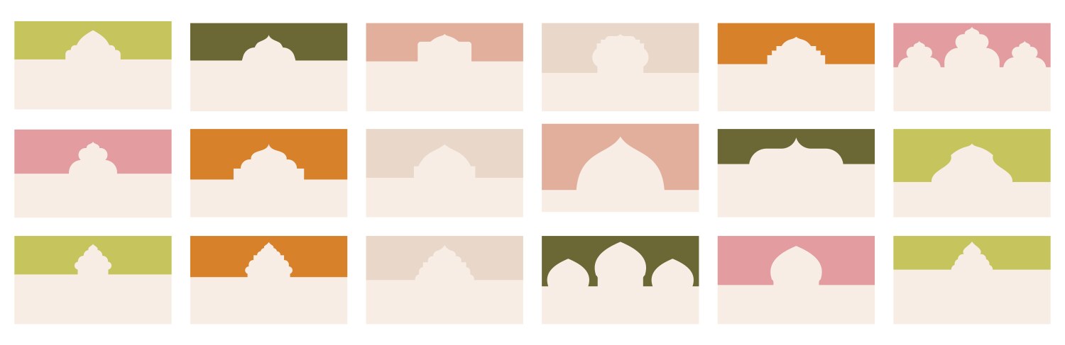 Islamic header Vector Images & Graphics for Commercial Use | VectorStock