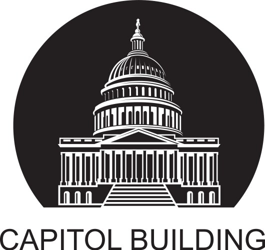 Pennsylvania state capitol Royalty Free Vector Image