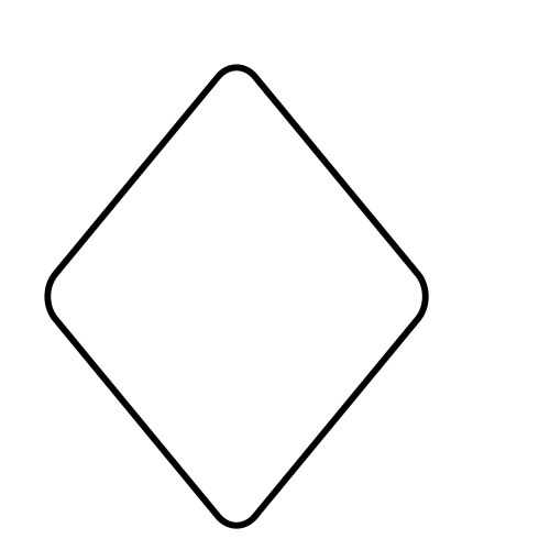 Rhombus shape Vector Images & Graphics for Commercial Use | VectorStock