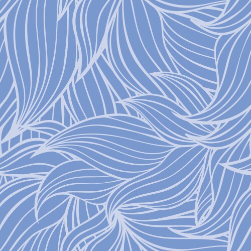 Seamless floral background pattern vector image