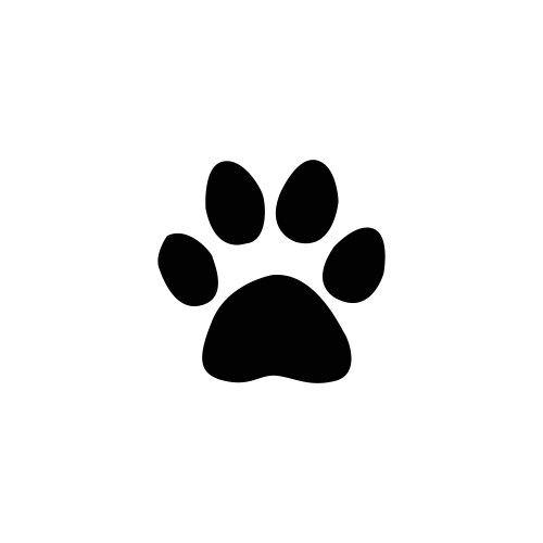 Jaguar Footprint Vector Image