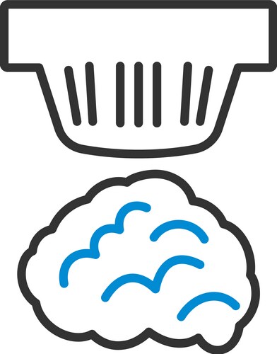 Smoke sensor icon Royalty Free Vector Image - VectorStock