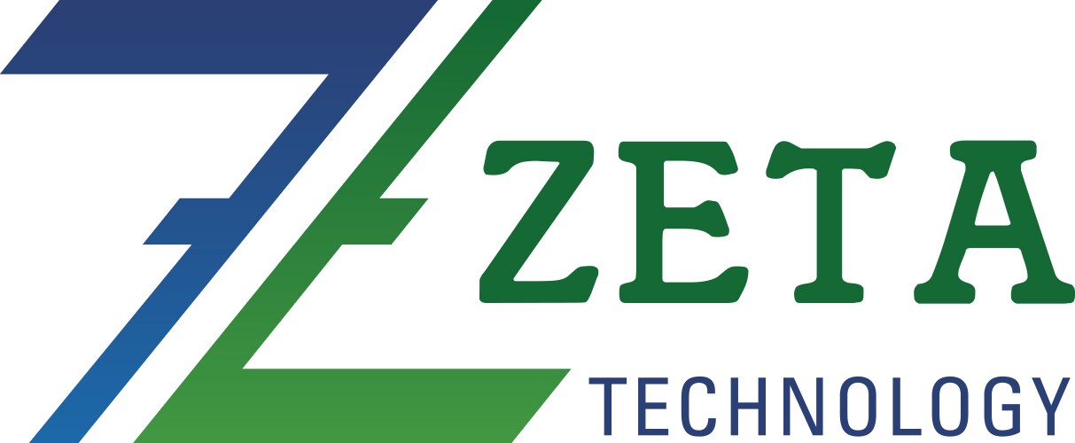 Zeta technology letter z icon vector image