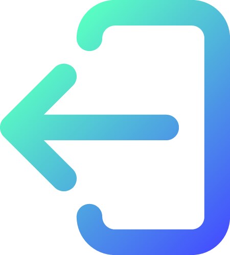 Export data pixel perfect gradient linear ui icon vektorbild