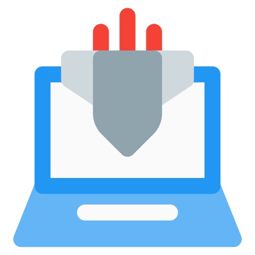 Cyber attack unauthorized access to a computer vector image