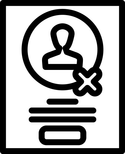Guerrilla testing ux ui design line icon vektorbild