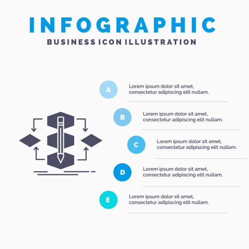 Algorithm design method model process vector image