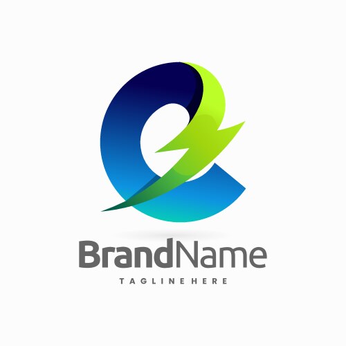Electric E Letter Logo Vector Images (over 1,000)