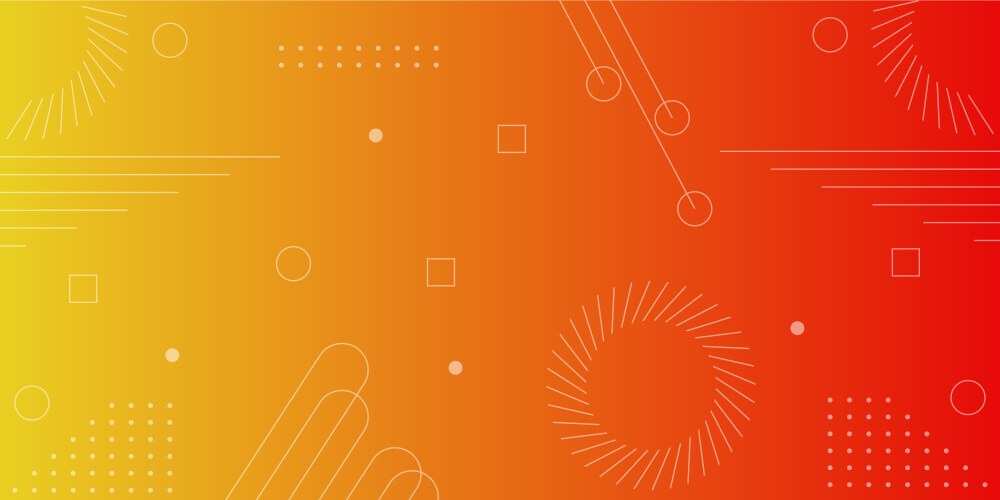 Abstract geometric shape gradient background Vector Image