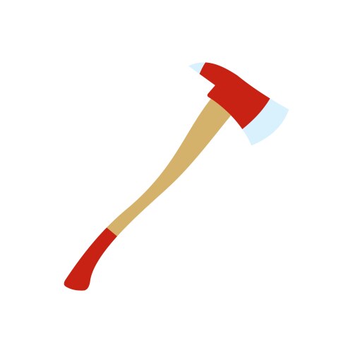 Firefighter axes Royalty Free Vector Image - VectorStock