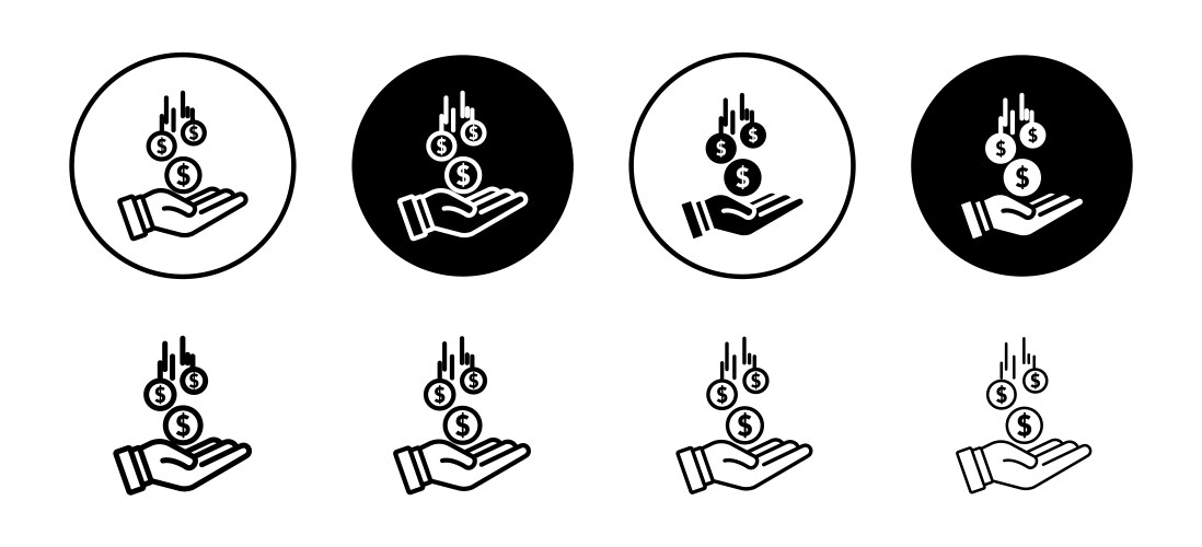 Hand with information help button icon faq Vector Image