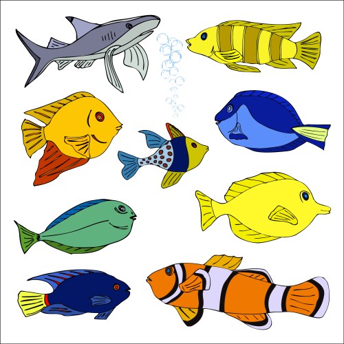 Tropical fish Vector Image