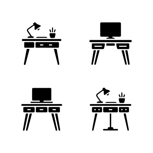 Executive Chair Icon - Office Seating – Royalty-Free Vector | VectorStock