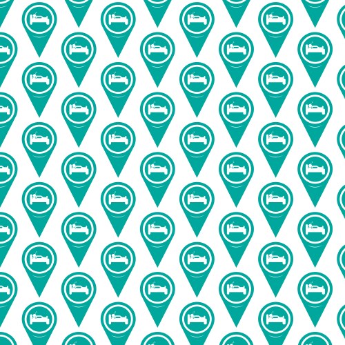 Pattern background map pointer icon vector image