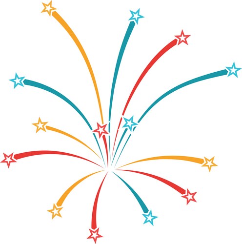 Fireworks Royalty Free Vector Image - VectorStock