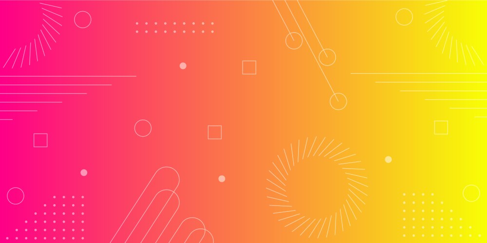 Abstract geometric shape gradient background Vector Image