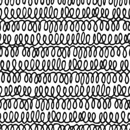 Hand drawn short vertical lines seamless pattern Vector Image