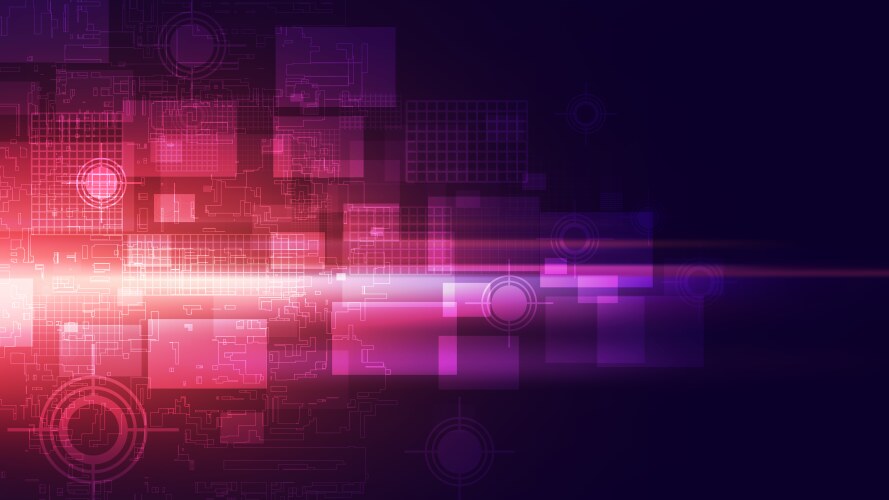 Abstract technology digital futuristic concept Vector Image