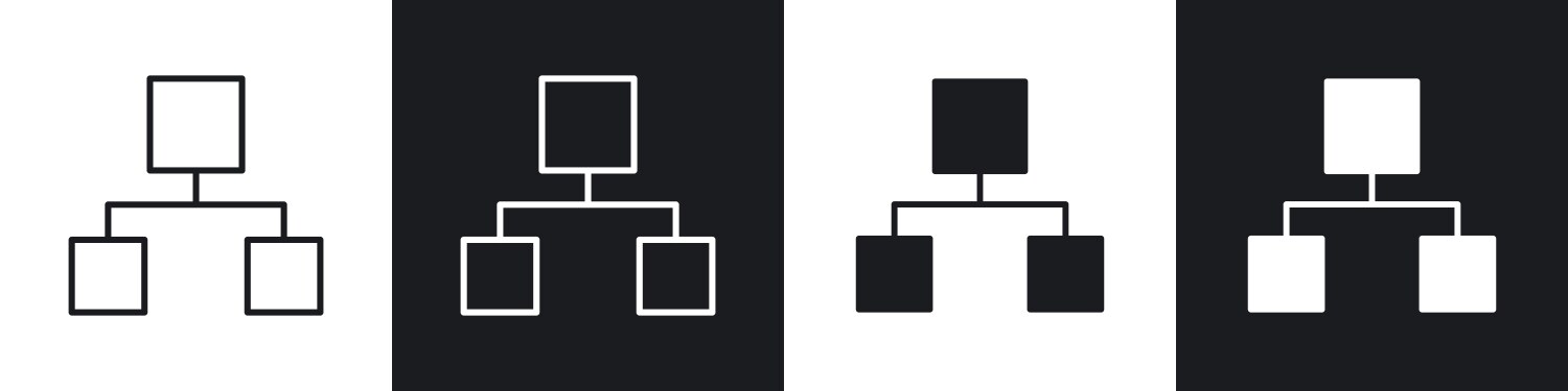 Organizational Chart Icon Vector Images (over 4,700)