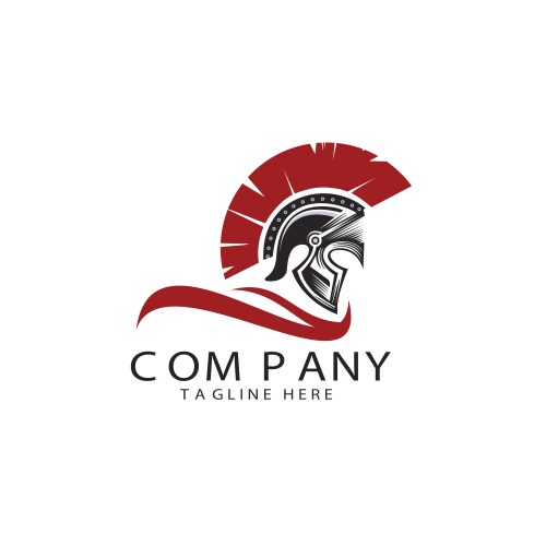 Spartan logos Vector Image