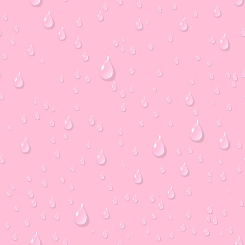 Water drops seamless pattern Royalty Free Vector Image