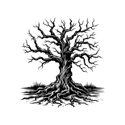 Dead tree Vector Images & Graphics for Commercial Use | VectorStock