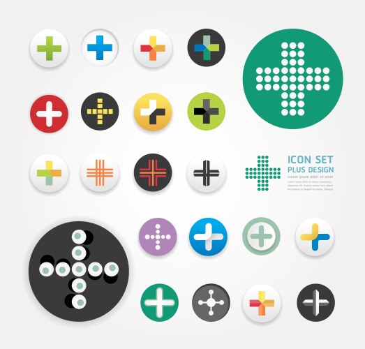 3d web icons Royalty Free Vector Image - VectorStock