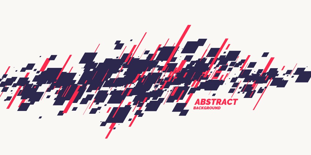 Dynamic Blue and Black Geometric Abstract – Royalty-Free Vector ...
