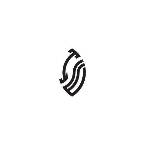 Iw signature square logo initial concept – Royalty-Free Vector ...