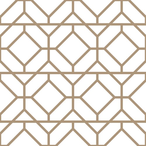 Decorative abstract pattern of triangular shape vector image
