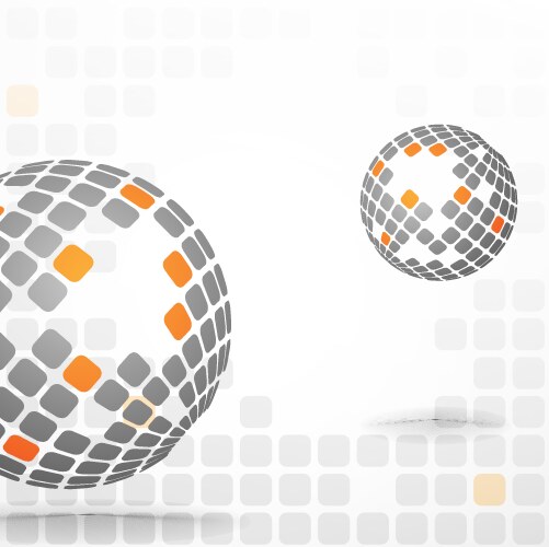 3d background Royalty Free Vector Image - VectorStock