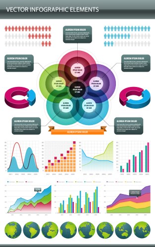 Elements of infographics Royalty Free Vector Image