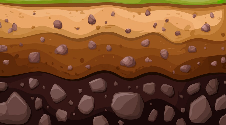 Ground Texture Vector Rocks Dark Stone Ground Texture – Royalty-Free Vector | VectorStock