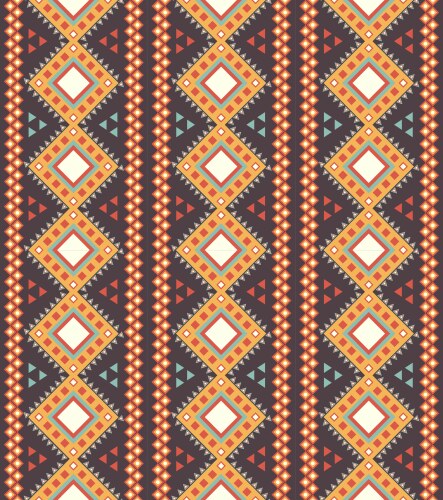 Animal strikes pattern in brown colors Royalty Free Vector